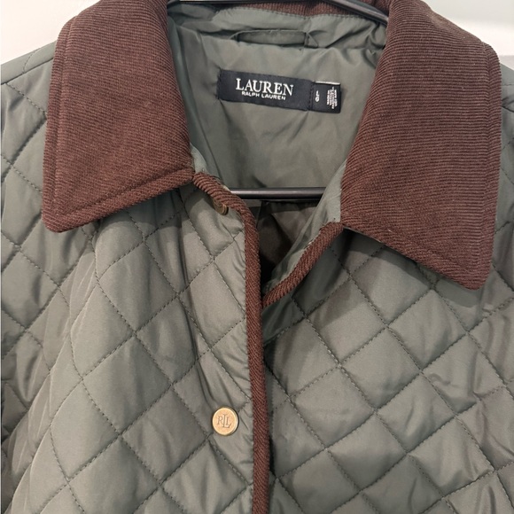 Polo Ralph Lauren dark green quilted 
 jacket - Picture 2 of 8